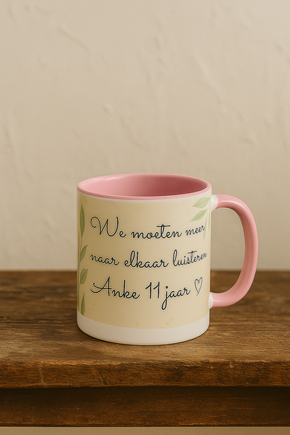 Mok met wijsheden van kinderen