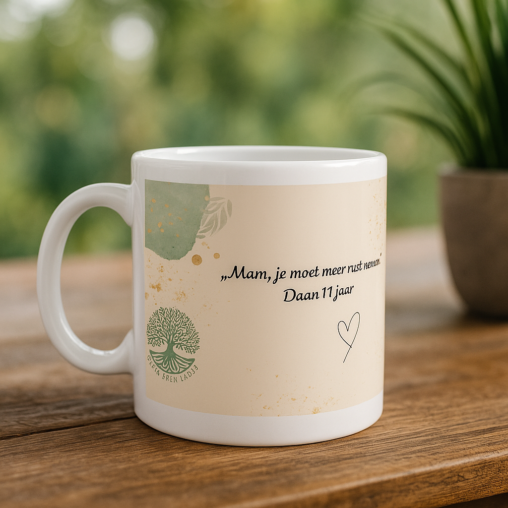 Mok met de wijsheid van kinderen