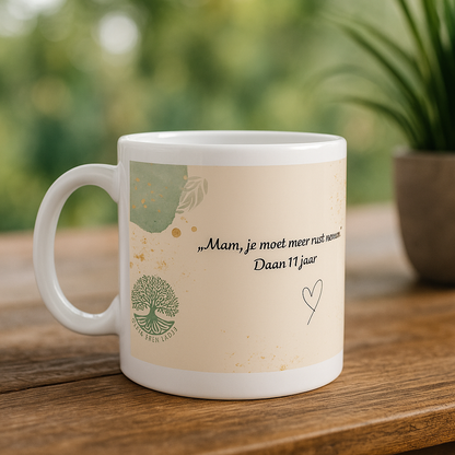 Mok met de wijsheid van kinderen