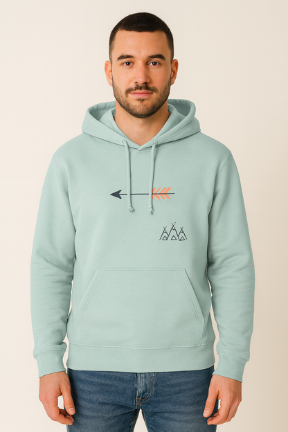 Hoodie met print