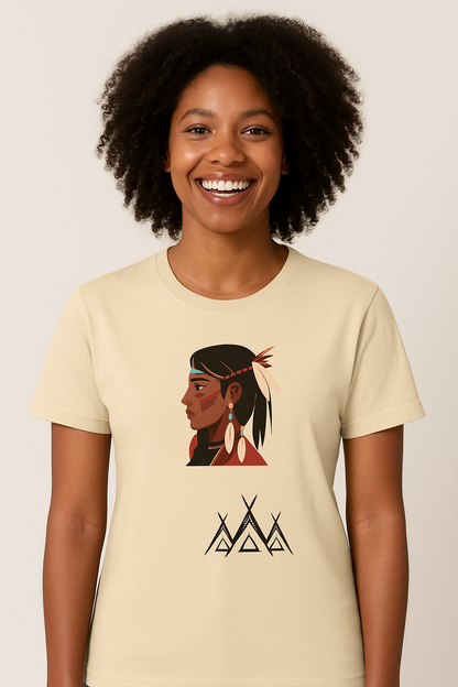 Universeel duurzaam T-shirt met print