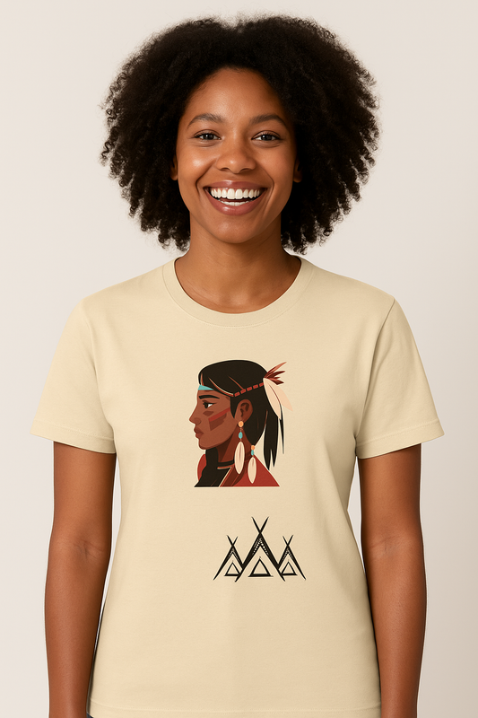 Universeel duurzaam T-shirt met print