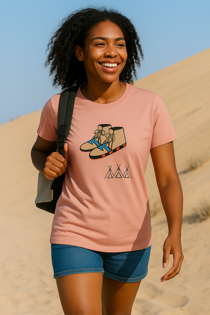 Universeel duurzaam T-shirt met print