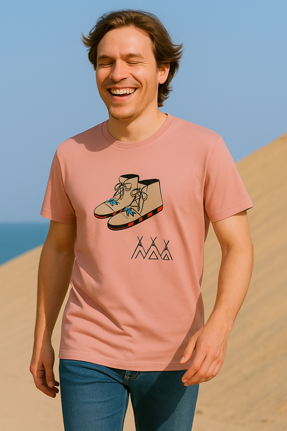 Universeel duurzaam T-shirt met print