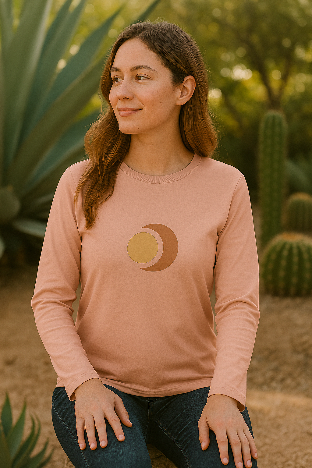 Duurzame Longsleeve met print