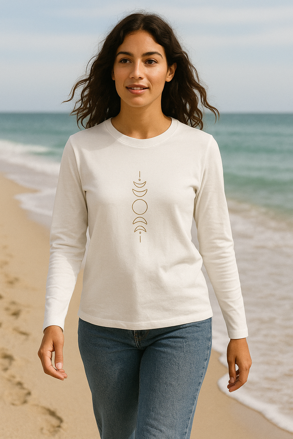 Duurzame Longsleeve met print