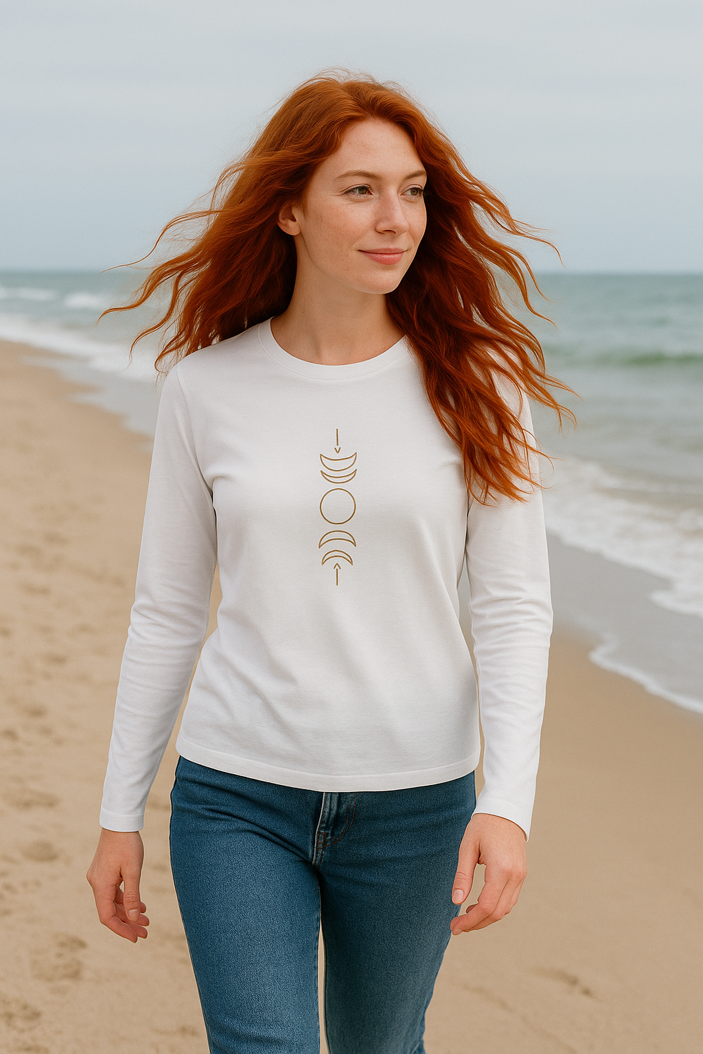 Duurzame Longsleeve met print