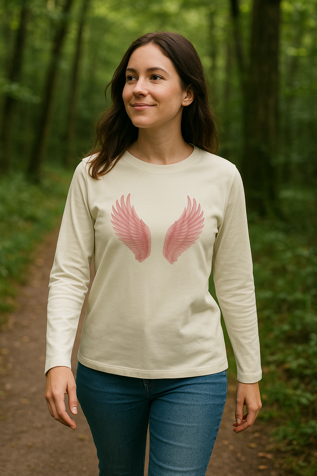 Duurzame Longsleeve met print