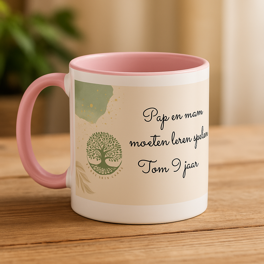 Mok met wijsheden van kinderen